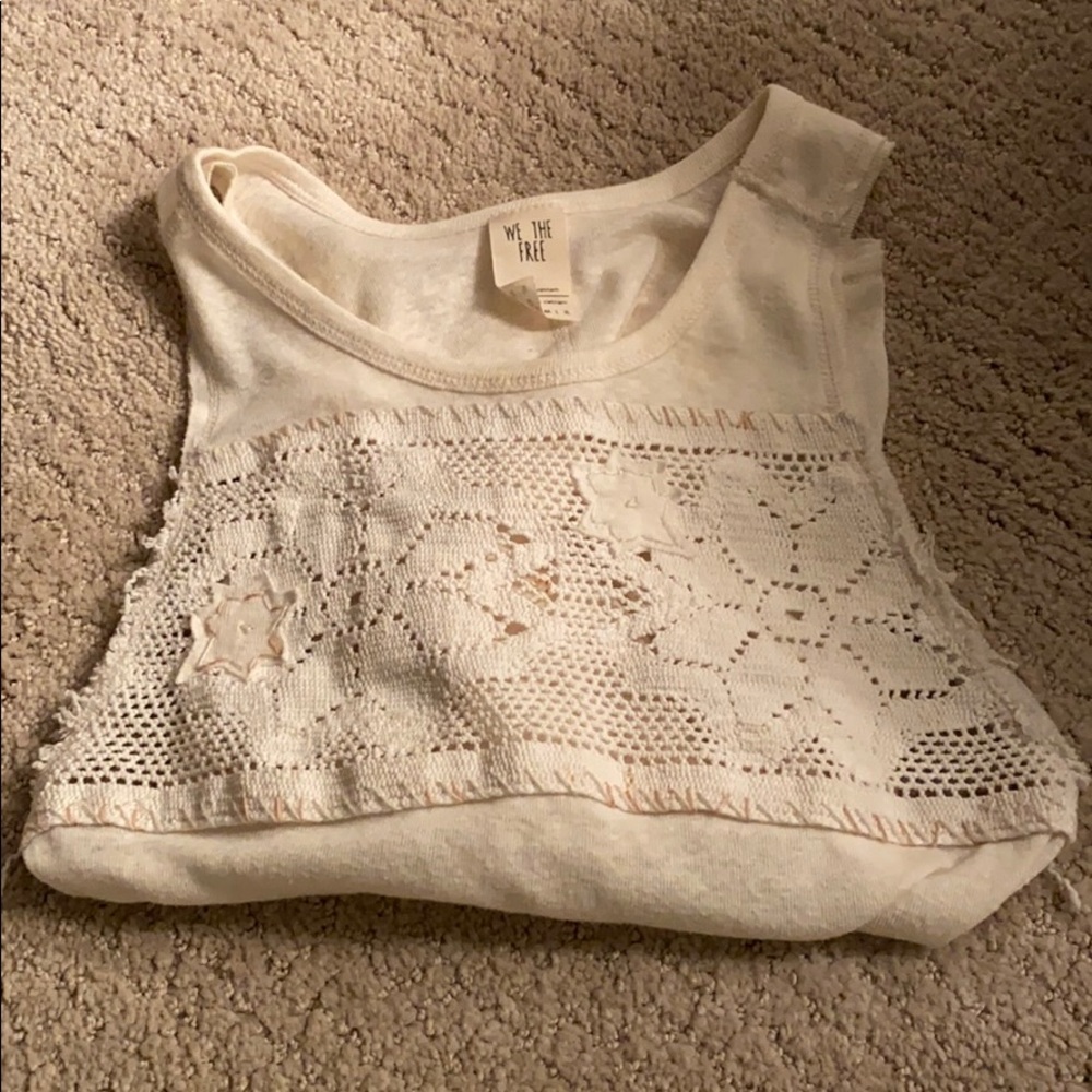 Free people knitted tank top